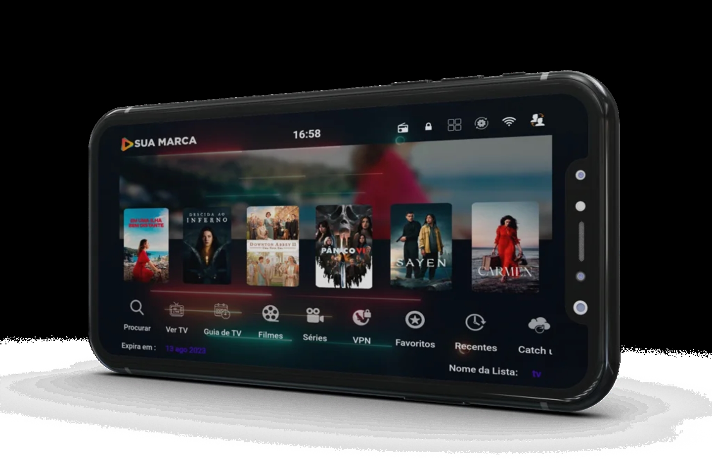 Revenda IPTV PÓS PAGO